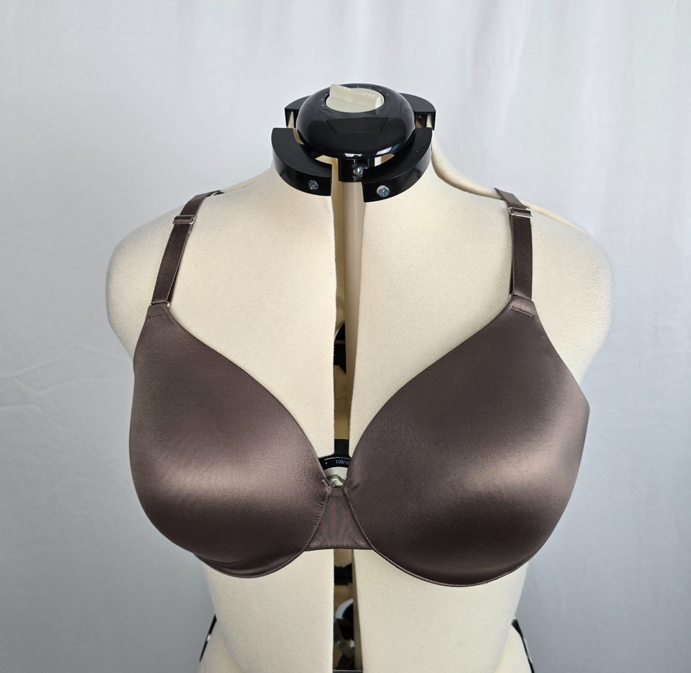 Soma Bra Women's 42C Vanishing Back Full Coverage Chocolate Brown
